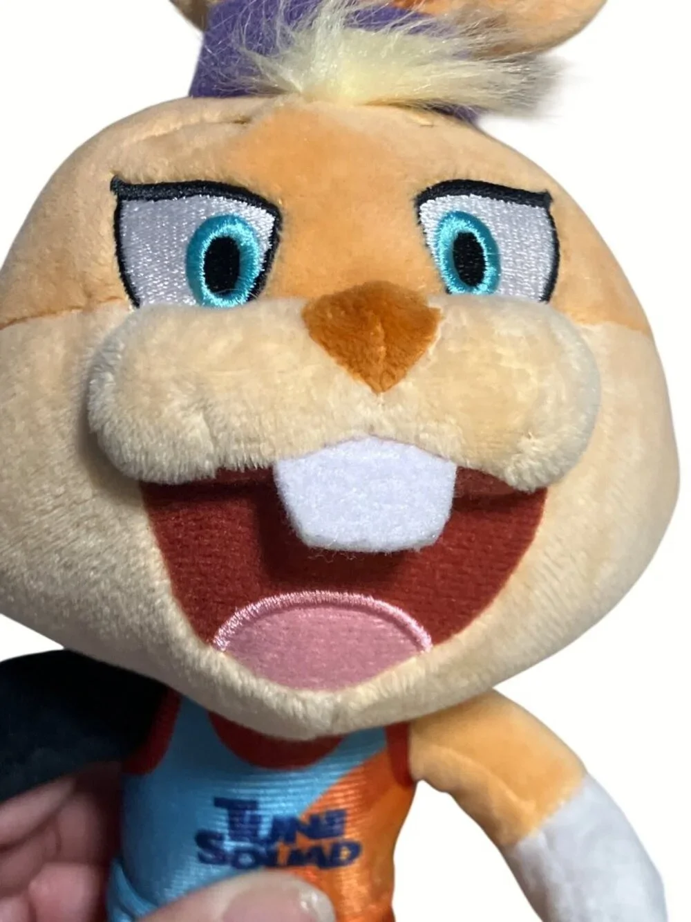 Space Jam Lola Bunny Plush Doll Tune Squad Outfit 12 Inches Tall